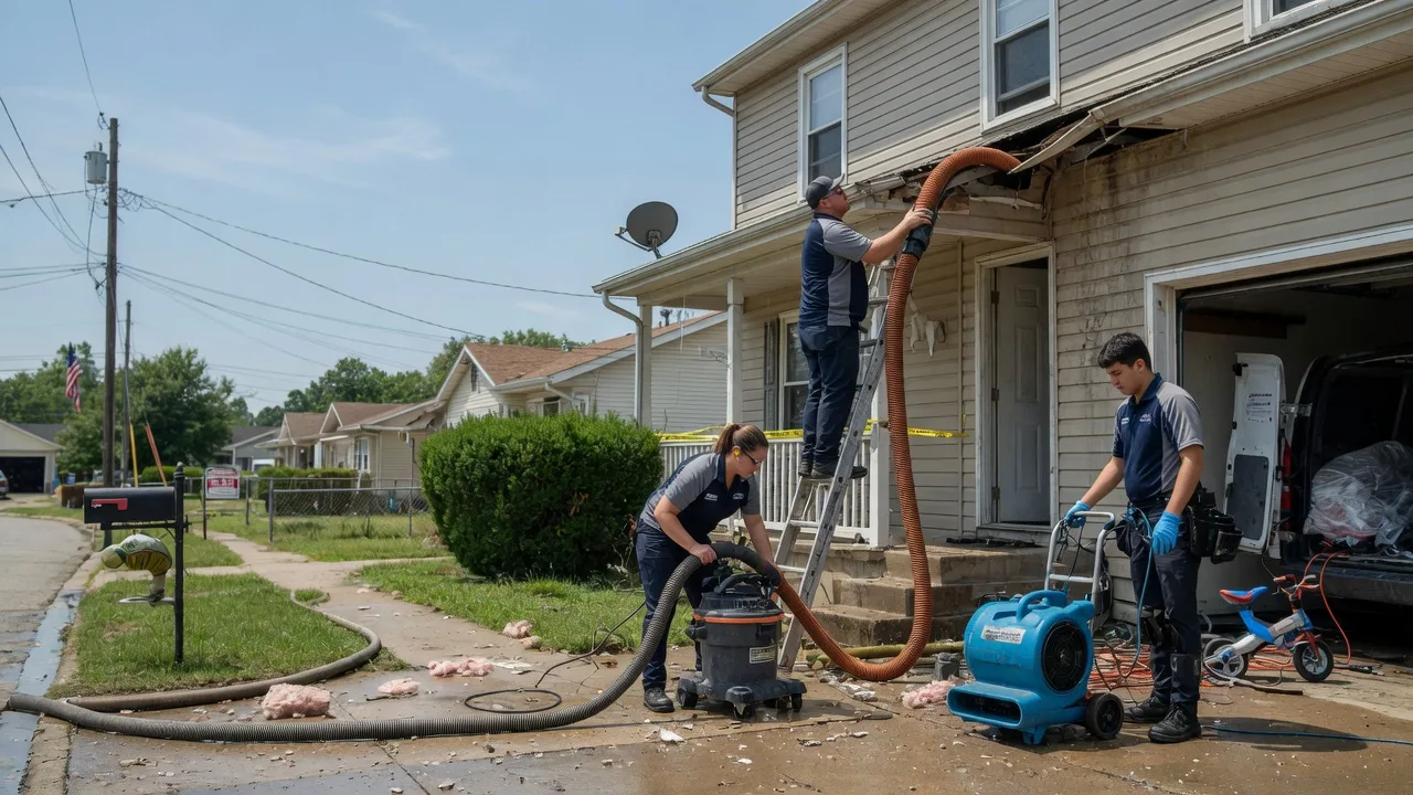 Water Damage Restoration in Sherman, MS near me
